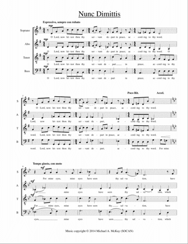 Nunc Dimittis
