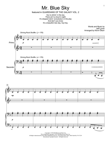 Mr. Blue Sky (arr. Kevin Olson)