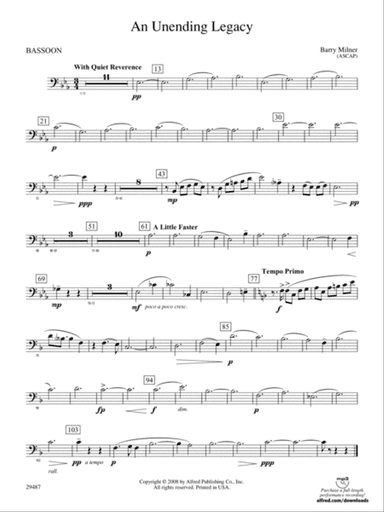 An Unending Legacy: Bassoon