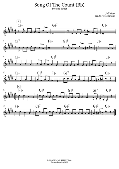 The Song Of The Count