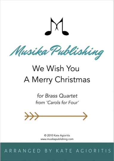 We Wish You A Merry Christmas - Brass Quartet