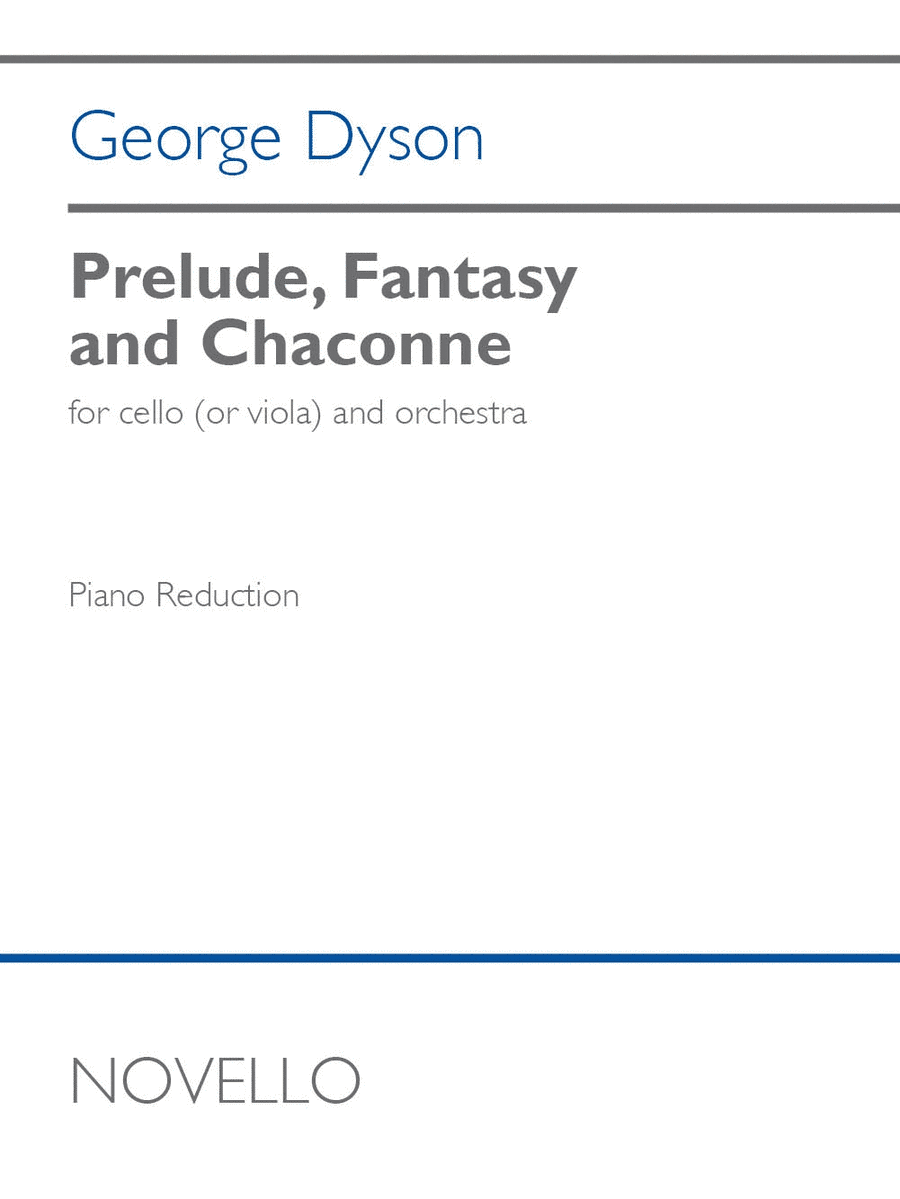 Prelude, Fantasy & Chaconne