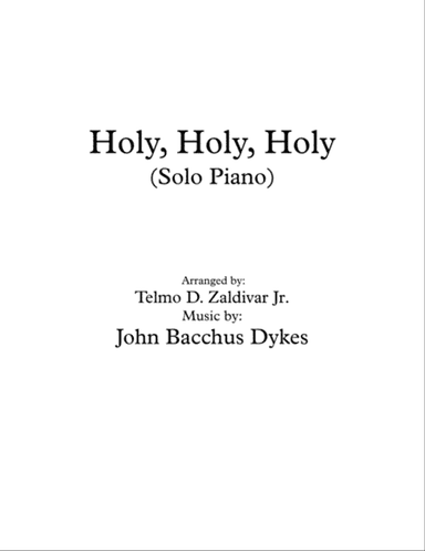 Holy, Holy, Holy