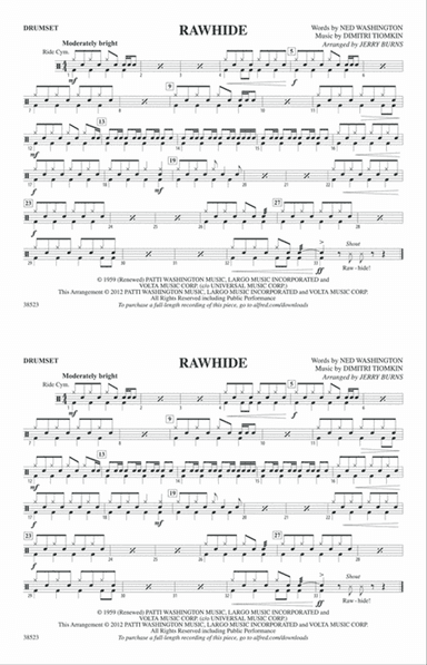 Rawhide: Drumset