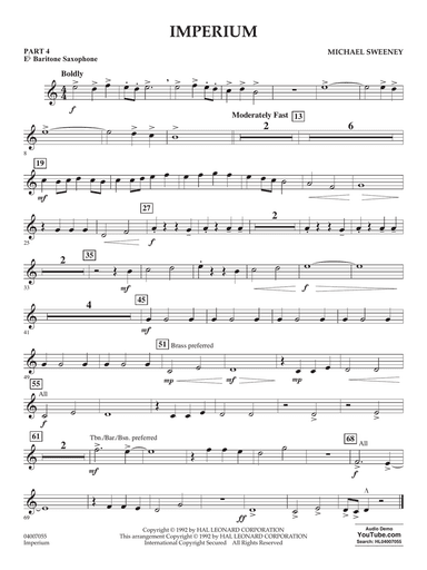 Imperium - Pt.4 - Eb Baritone Saxophone