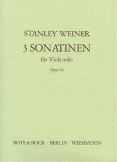 Three Sonatinas op. 70
