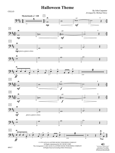 Halloween Theme: Cello