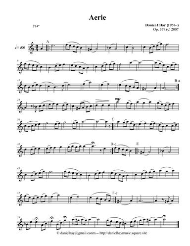 Aerie (Opus 379)