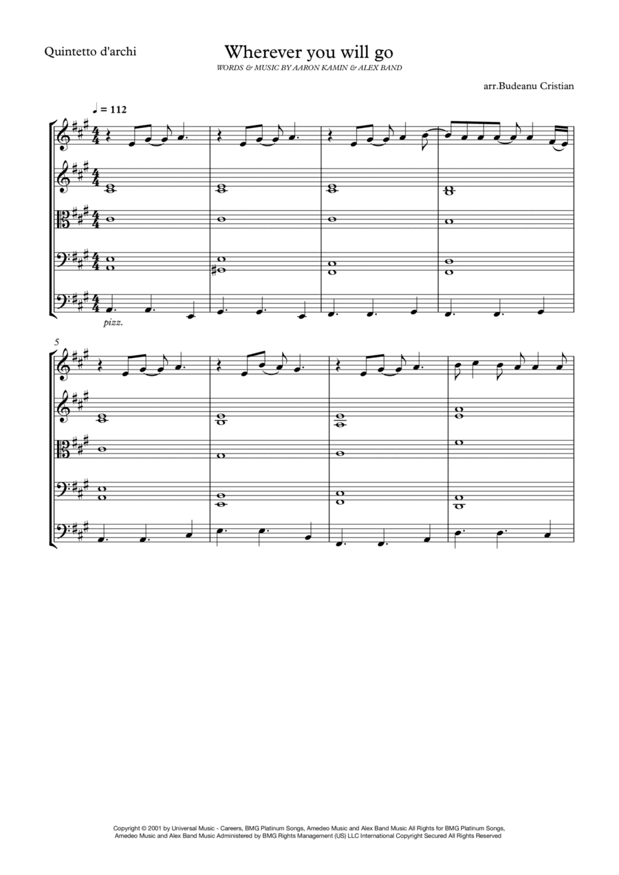 Wherever You Will Go