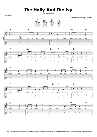 The Holly And The Ivy