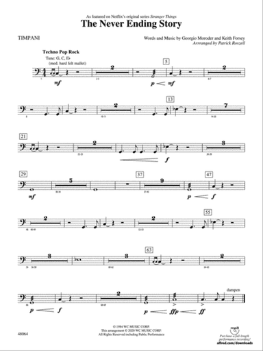 The Never Ending Story: Timpani