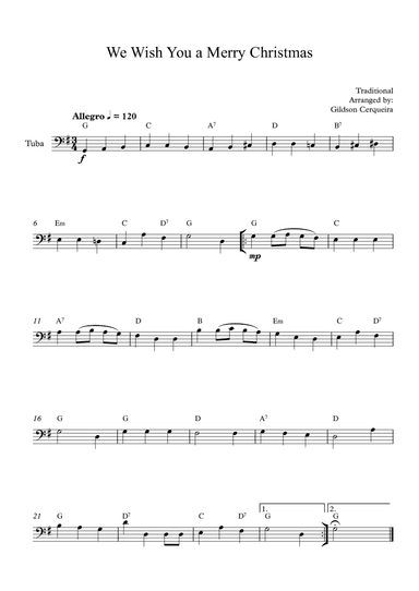 We Wish You a Merry Christmas