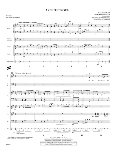 A Celtic Noel - Full Score