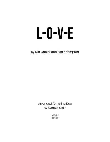 L-o-v-e