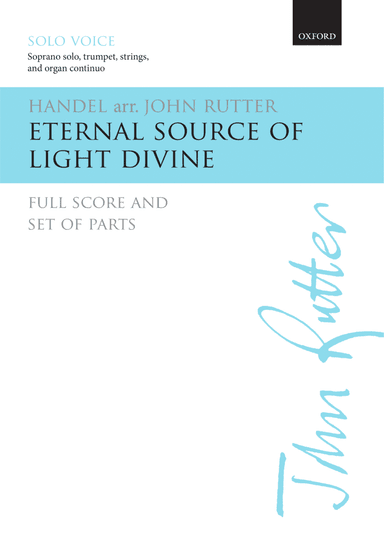Eternal source of light divine