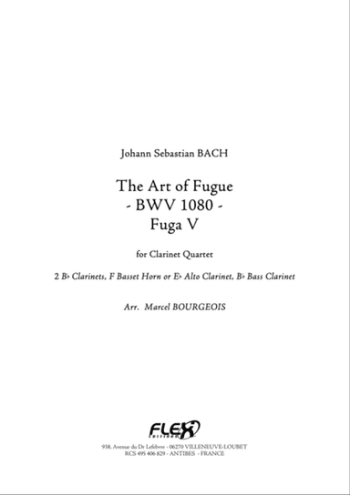 The Art of Fugue BWV1080 - Fuga V
