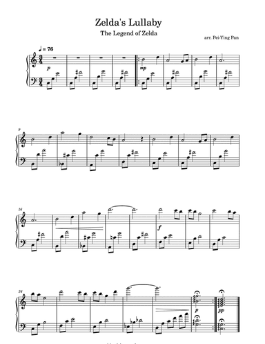 Zelda S Lullaby Remix