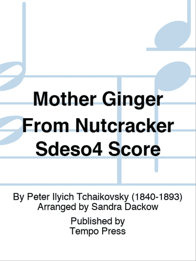 Mother Ginger From Nutcracker Sdeso4 Score