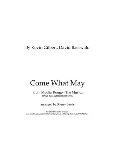 Come What May