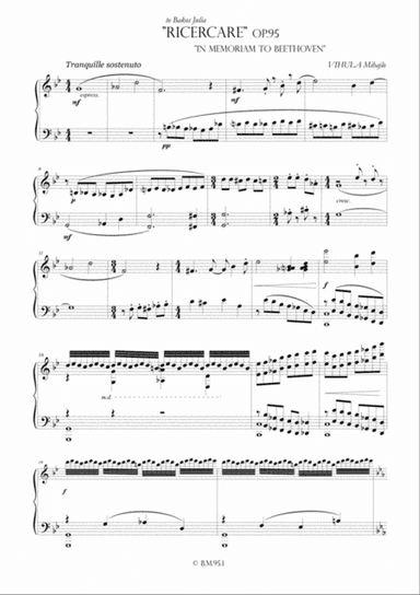 Ricercare (in memoriam to Beethoven)