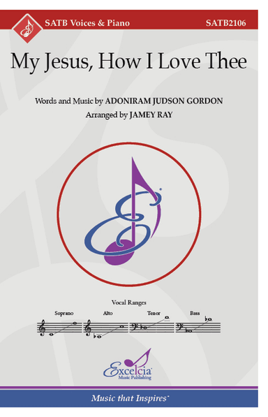 My Jesus, I Love Thee