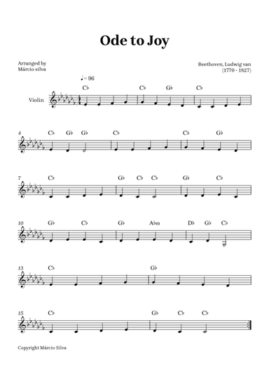 Ode to Joy