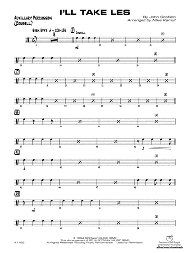I'll Take Les: Auxiliary Percussion