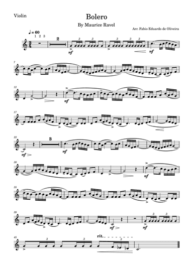 Habanera - Carmen (Bizet) - Easy Arrangement