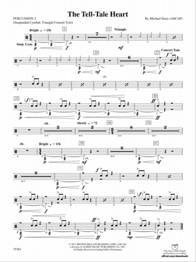 The Tell-Tale Heart: 2nd Percussion