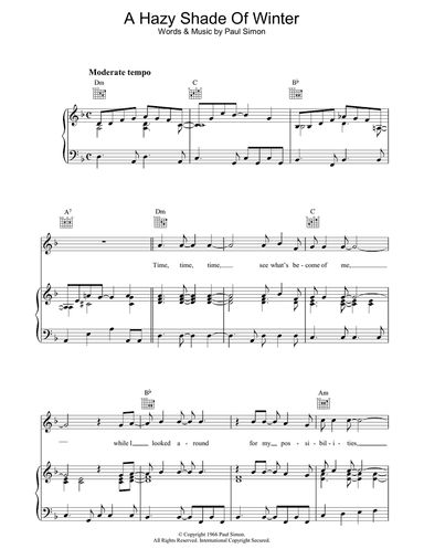 A Hazy Shade Of Winter