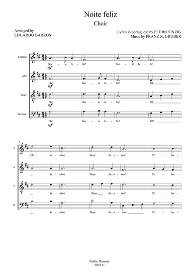 Noite Feliz (Para Coro A Cappella)