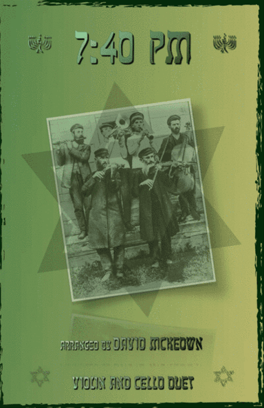 7.40pm, Traditional Klezmer tune for Violin and Cello Duet