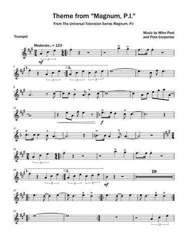 Theme From "magnum, P.i."