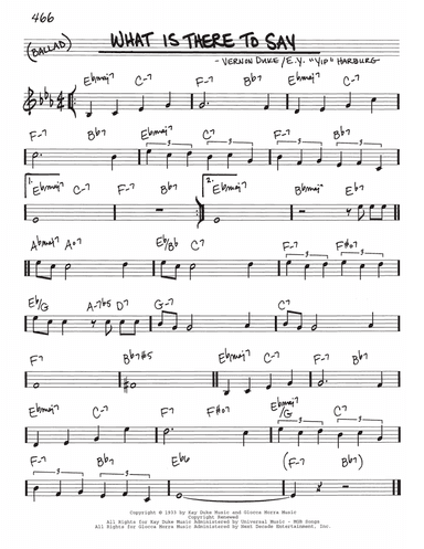 What Is There To Say