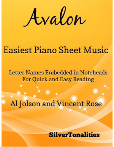 Avalon Easiest Piano Sheet Music