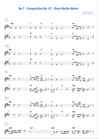 Composition No.07 - Dean Martin Monro
