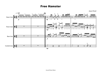 Free Hamster (Drumline Cadence)