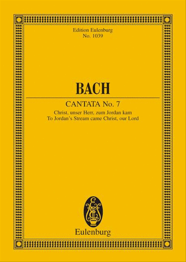 Cantata No. 7 (Festo S. Joannis Baptistae)