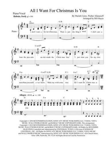 All I Want For Christmas Is You