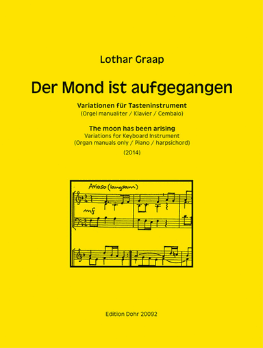 Der Mond ist aufgegangen (2014) -Variationen für Tasteninstrument-