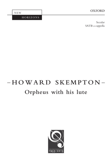 Orpheus with his lute