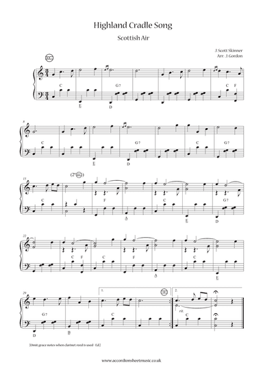 Highland Cradle Song