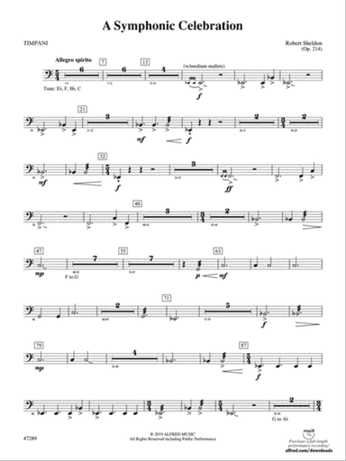 A Symphonic Celebration: Timpani