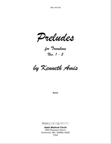 Preludes for Trombone No.1-5