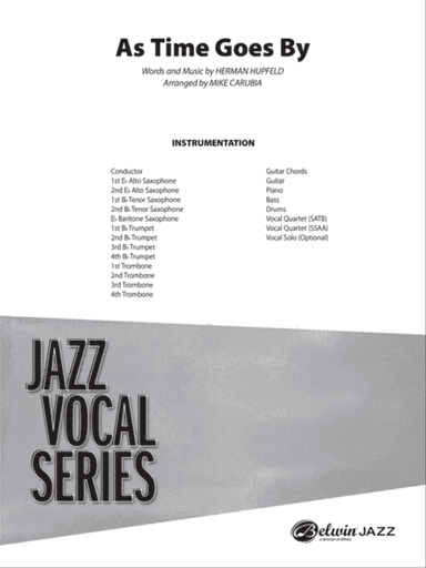 As Time Goes By: Score