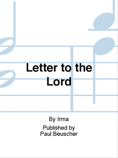 Letter to the Lord