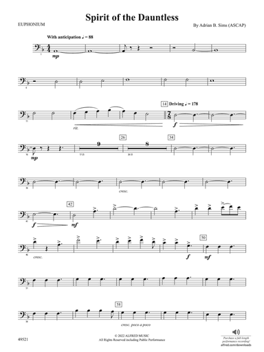 Spirit of the Dauntless: Baritone B.C.