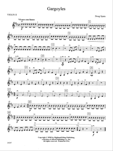 Gargoyles: 2nd Violin
