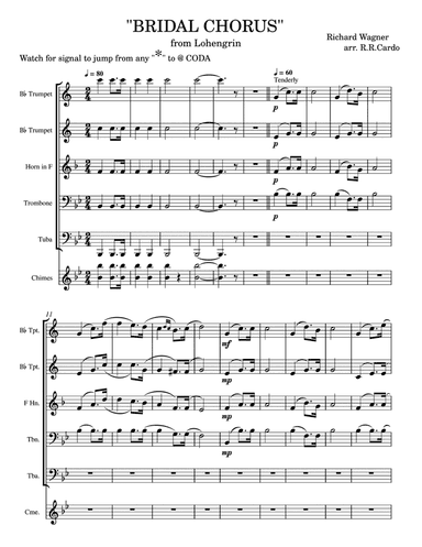 The "Bridal Chorus"