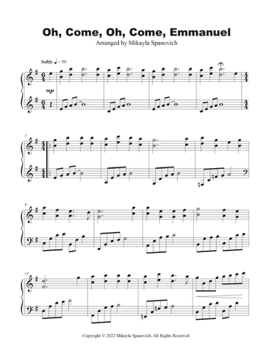 Oh, Come, Oh, Come, Emmanuel